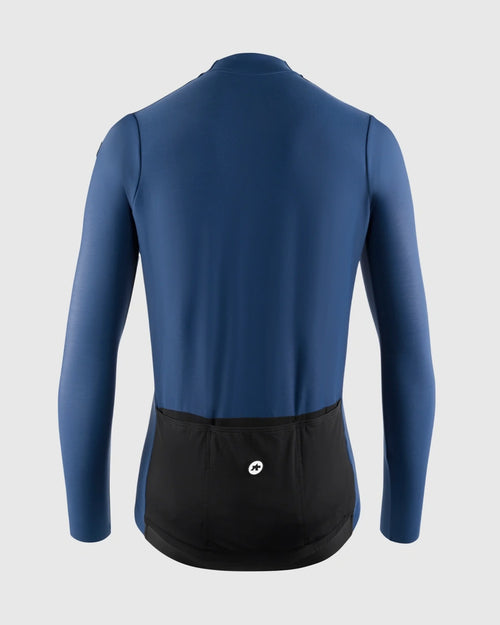 Assos Mille GT 2/3 Long Sleeve Road Cycling Jersey in Stone Blue